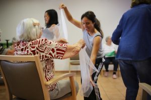 Proben zum Tanzprojekt